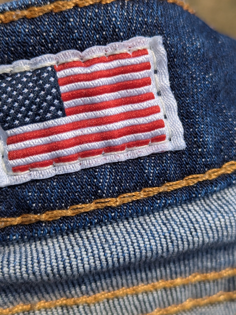 Y2K True Religion Trisha Bootcut Jeans Low Rise Horseshoe Pocket Indie Sleaze - Picture 15 of 17